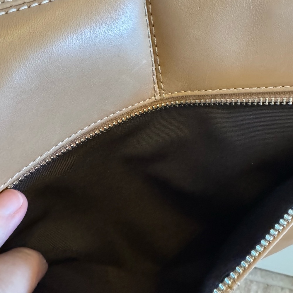 NWOT-COACH Shoulder Tan Bag - Picture 10 of 16